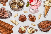 Ice Cream Watercolor Illustration, an Object Graphic by RMPL.std (Thumbnail 2 of 4)