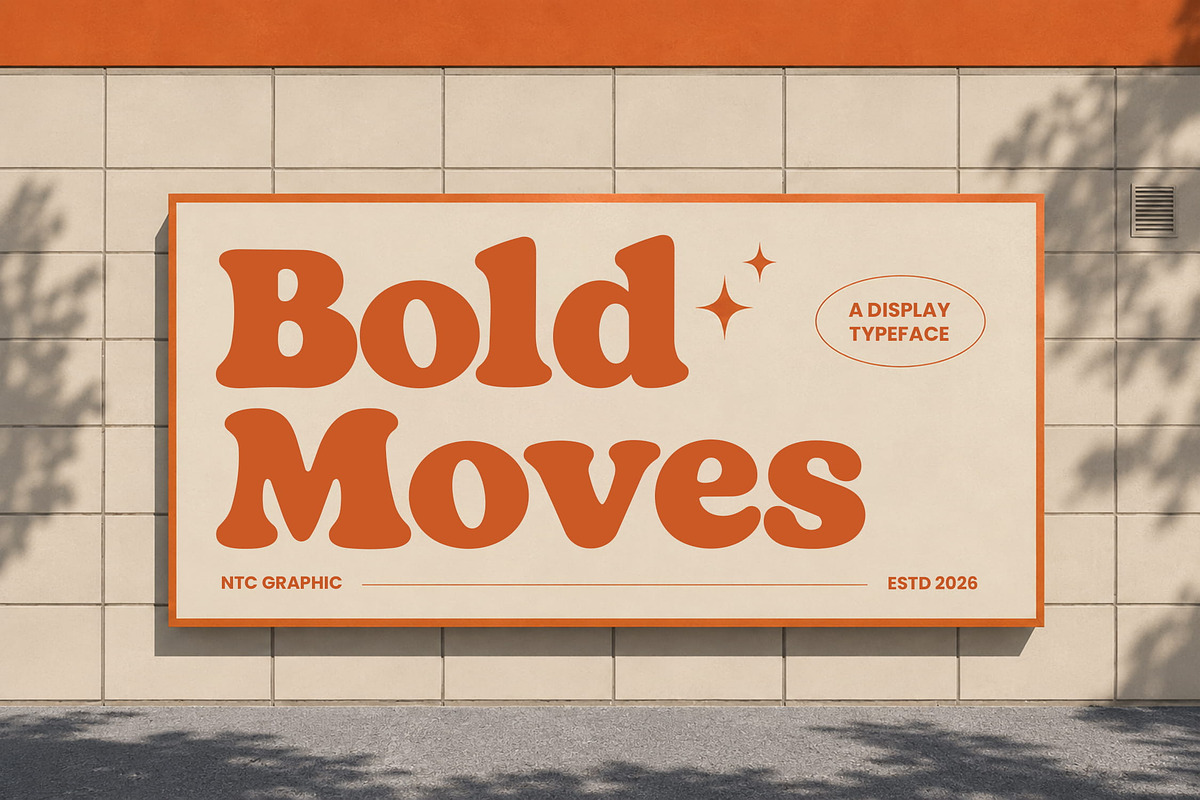 Brackenly - Retro Display Font, a Serif Font by NTC Graphic (Photo 6 of 12)