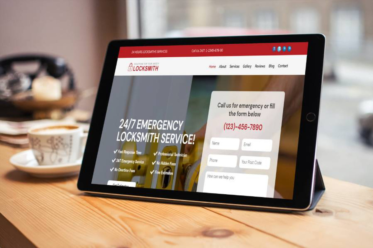 Locksmith WordPress Theme For Locksmith & Security Professionals preview 3