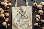 Valentines Vintage Gothic clipart, a Seasonal Illustration by Happy Sloth Graphics (Thumbnail 9 of 9)