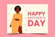 Happy Mothers Day Card, a Card Template by nataliemukundu (Thumbnail 1 of 2)
