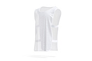White Football Elastic Vest 3D Model, an Object 3D Model by rebrandy (Thumbnail 3 of 9)