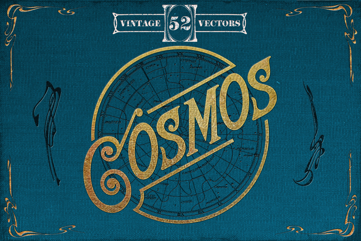 Vintage Space vector illustrations, an Education Illustration by Mr Vintage (Photo 1 of 13)