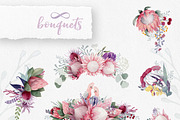 Exotic Watercolor Flowers Collection, a Decorative Illustration by Watercolor Nomads (Thumbnail 3 of 7)