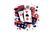 Prompt Casino Clipart Category, a Decorative Illustration by Creative design (Thumbnail 5 of 7)