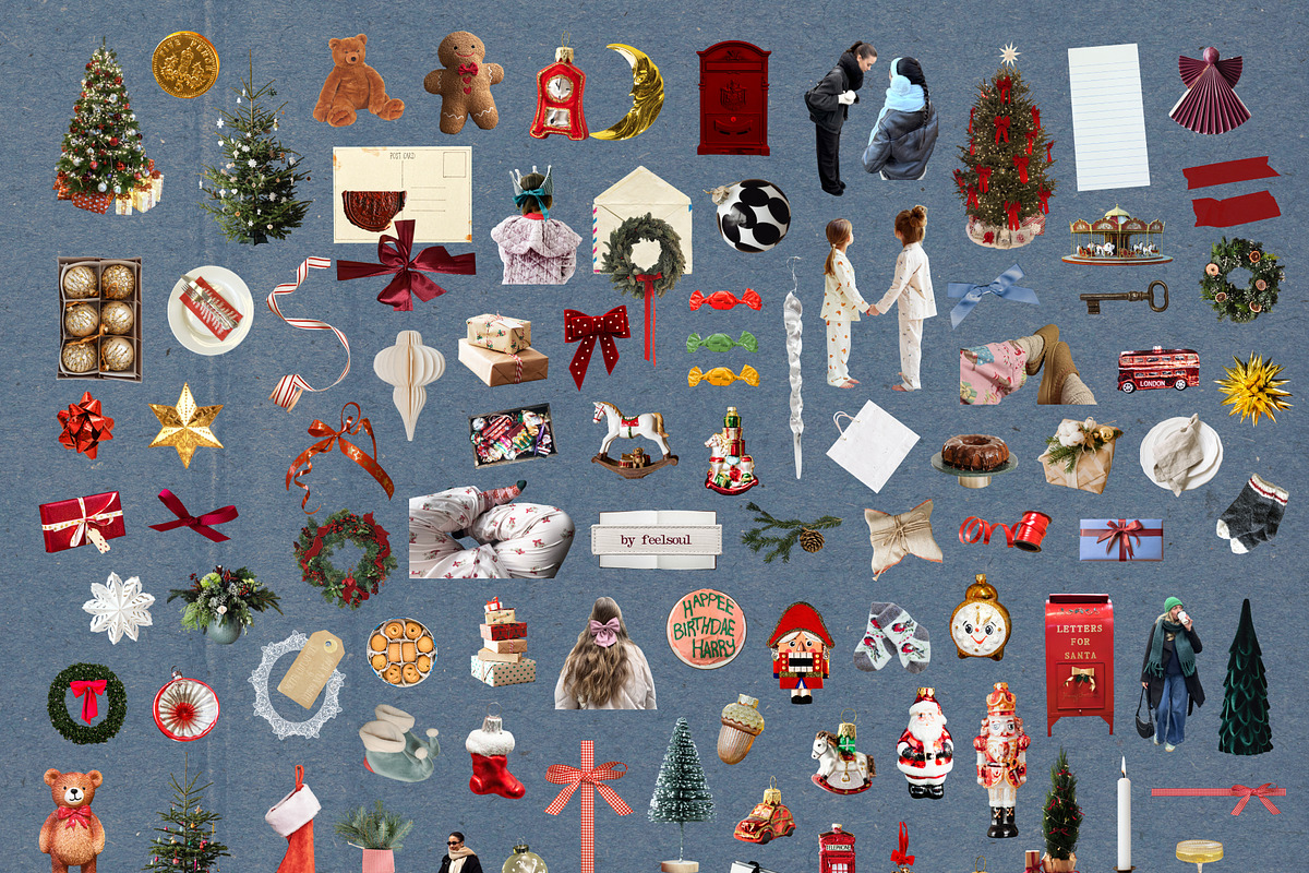 Christmas Keepsakes Collage Pack, an Object Graphic by Feelsoul (Photo 6 of 7)