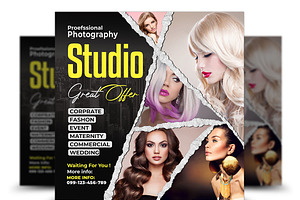 Photography Flyer, a Flyer Template by AfzaalGraphics