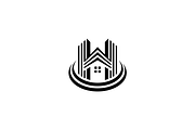 Modern House Real Estate Logo, a Branding & Logo Template by Luxury Logos (Thumbnail 3 of 4)