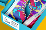 Sneakers Shoes Mockup - 9 views, a Packaging Mockup by Illusiongraphic (Thumbnail 25 of 28)