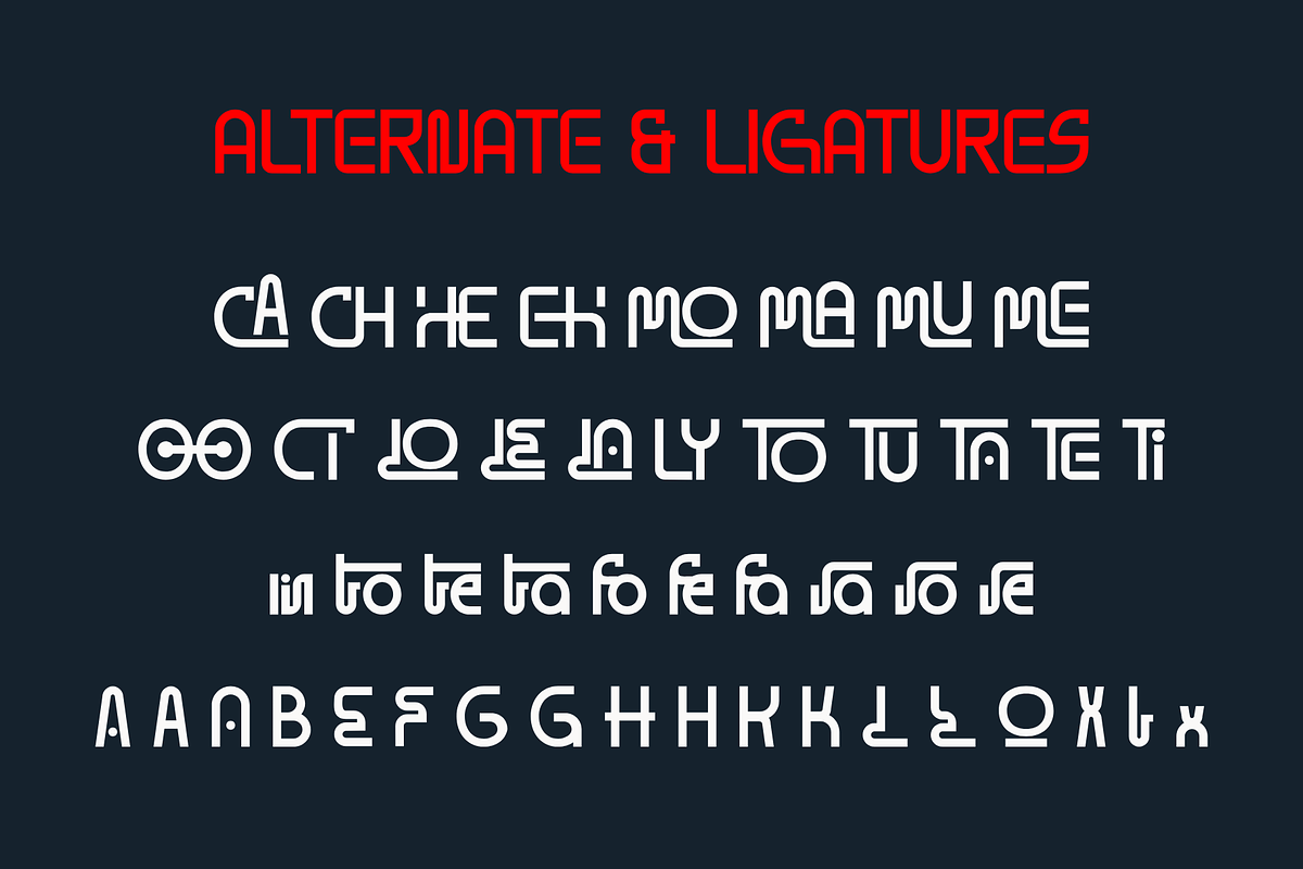 Gnora is a Geometric Sans Serif Font, a Sans Serif Font by Brown Cupple (Photo 8 of 8)