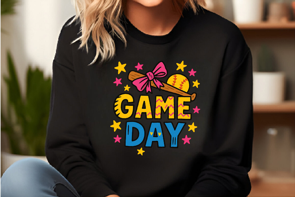 Baseball Png Game Day PNG, an Illustration by DreamCafeArt (Photo 2 of 6)