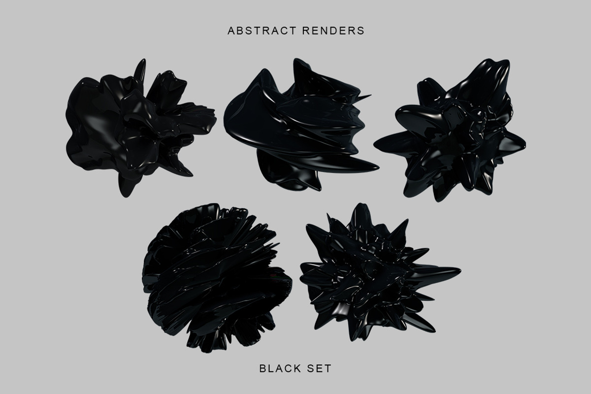 Deform - Abstract 3D shapes, an Object Graphic by ghost friend's shop (Photo 3 of 3)