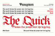 Nomen Est Omen - Blackletter Font, a Blackletter Font by Artistic & Unique (Thumbnail 14 of 15)