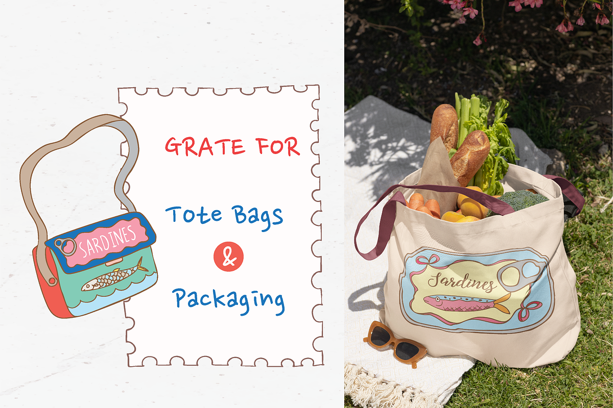 Sardine Italian aesthetic Clipart, a Food Illustration by Piixypeach (Photo 8 of 9)