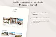 Real Estate Canva Website Template, a Landing Page Template by GlamWebDesigns (Thumbnail 4 of 8)
