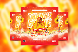 Thanksgiving Flyer, a Flyer Template by StarPixles11