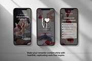 100 Romantic Instagram Reels, a Social Media Template by DigiPax (Thumbnail 4 of 10)