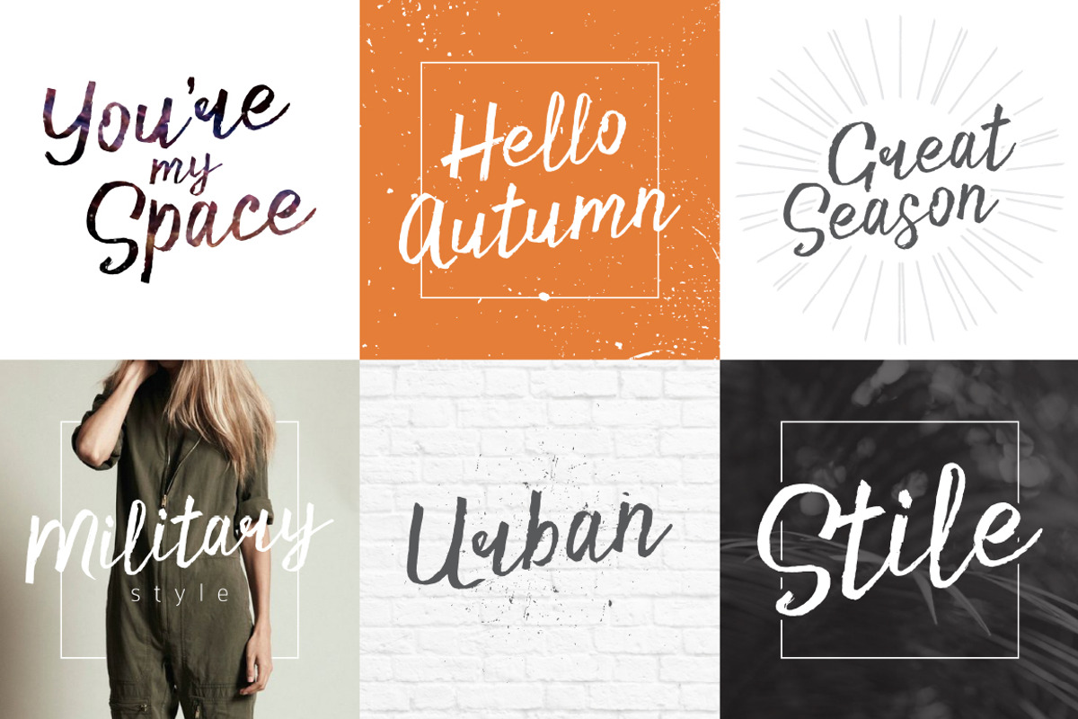 Andy Brush Font Script preview 5