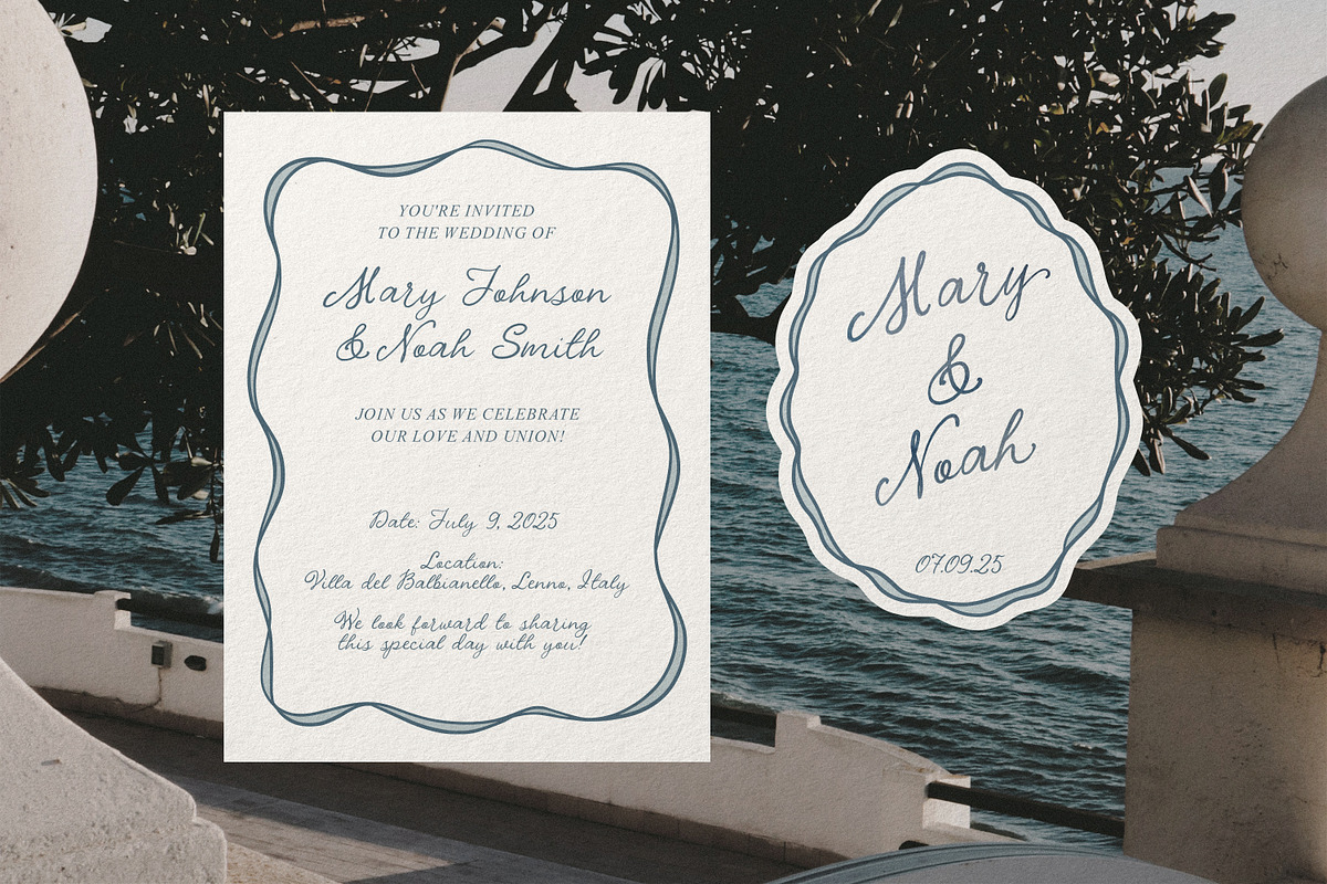 Villa al Mare | Vintage Script Font, a Script Font by AnMark (Photo 8 of 15)