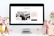 Feminine WordPress Theme | Chloe, a WordPress Template by Hello Chic Designs (Thumbnail 2 of 2)