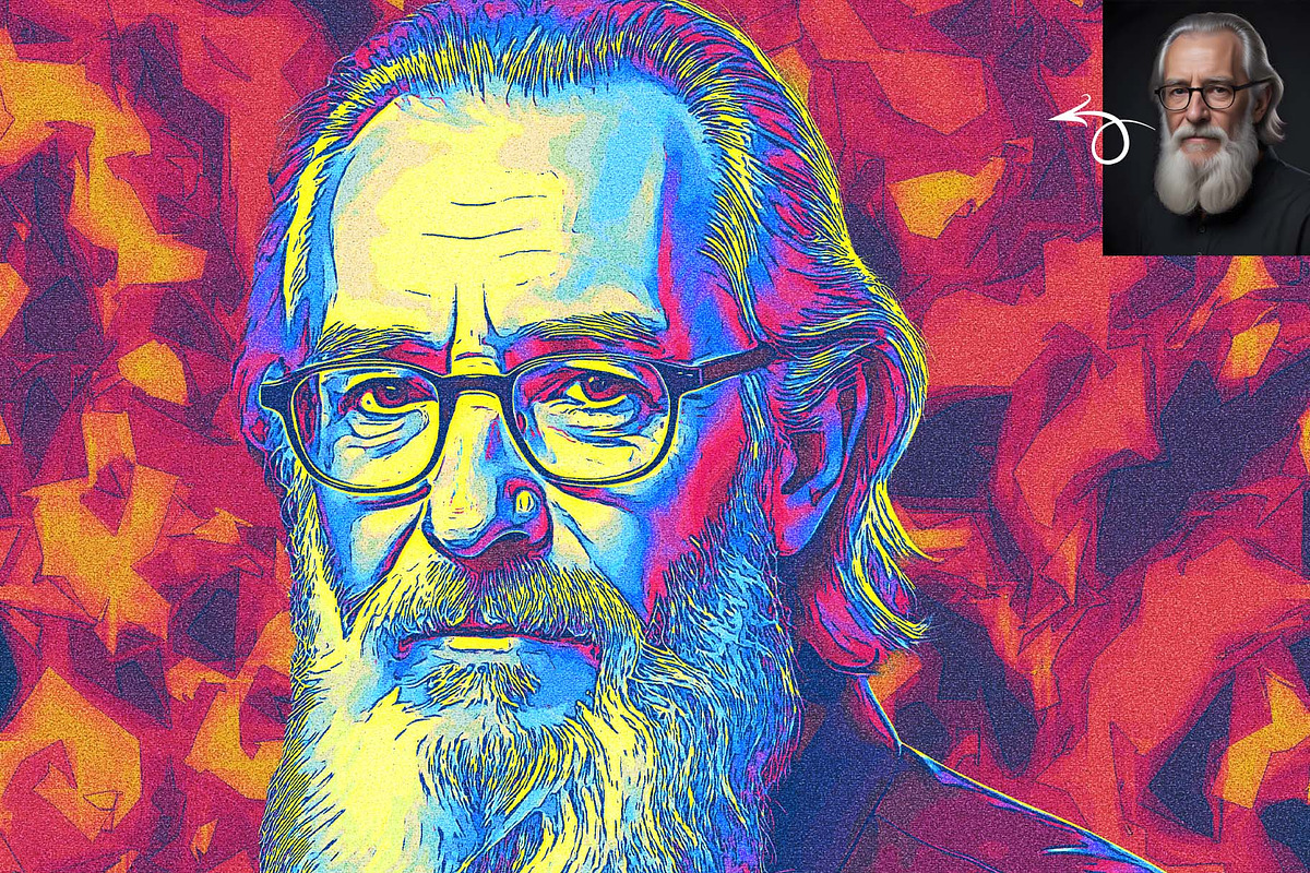 Neon Pop Art Photoshop Action, a Brushes & More by MRI STUDIO (Photo 7 of 14)