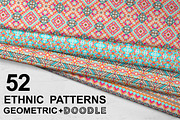 Geometric Ethnic Patterns, a Pattern Graphic by Irina Skaska (Thumbnail 1 of 10)