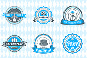 Set of Oktoberfest Badges, a Branding & Logo Template by AntartStock (Thumbnail 3 of 3)