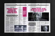 20 Page Tabloid Newspaper Template, a Magazine Template by Dead Pixel Mockups (Thumbnail 6 of 11)