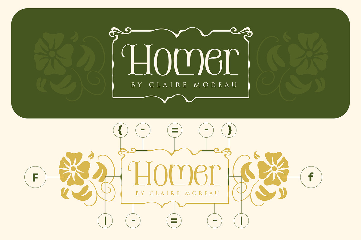 De Elora | Contemporary Art Nouveau, a Sans Serif Font by StoricType (Photo 13 of 17)