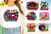 Summer Vibes Glitter PNG Bundle, a Seasonal Illustration by Curve Design (Thumbnail 1 of 13)
