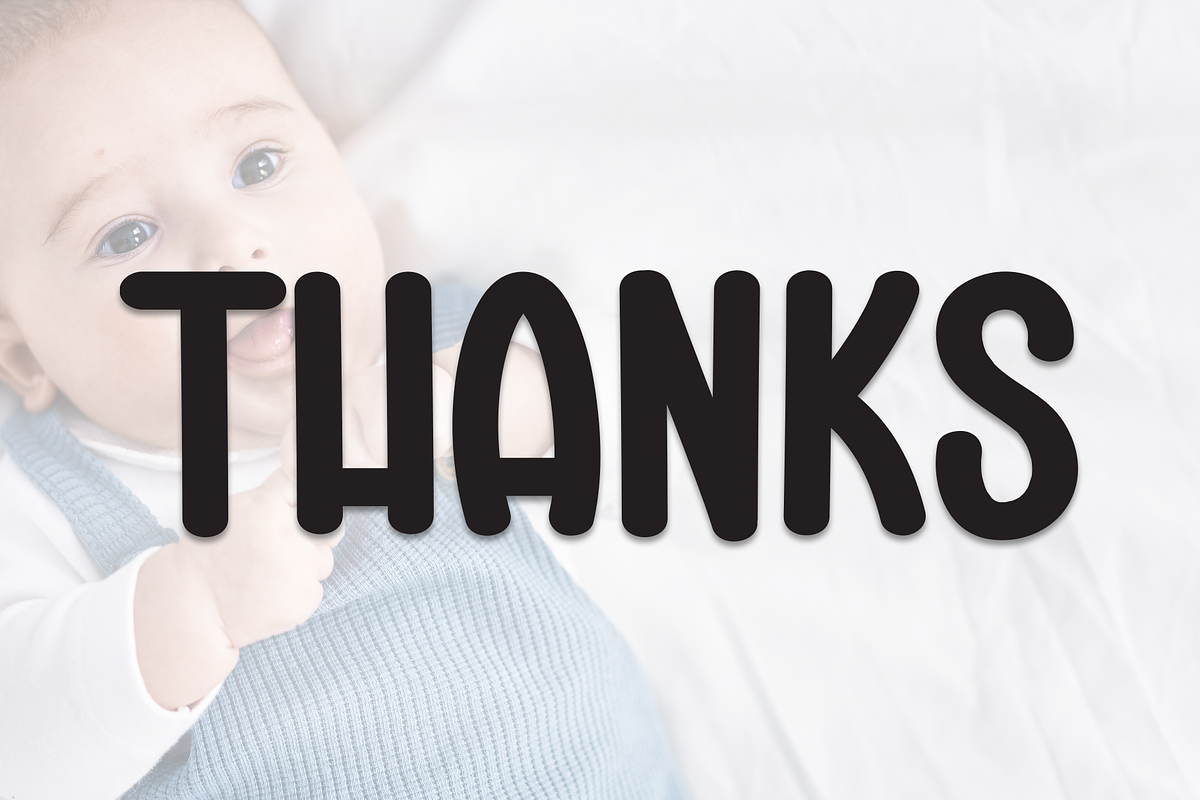 Baby Groovy | Script Font, a Script Font by Scratchones (Photo 8 of 8)