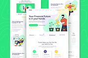 Fintal - Finance Landing Page, a Landing Page Template by byalikhan (Thumbnail 6 of 6)