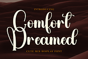 Comfort Dreamed, a Handwritten Font by FreshTypeINK (Thumbnail 1 of 8)