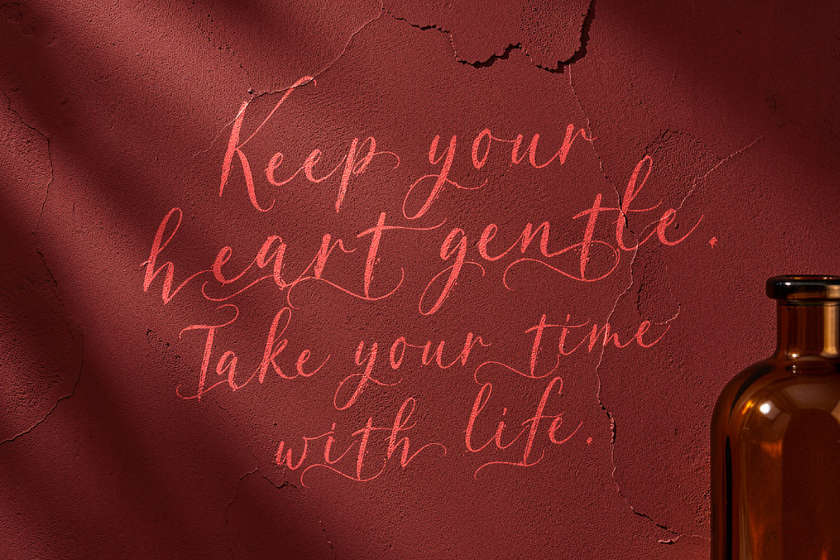 Komula Arsiva - Beautiful ink Script, a Script Font by HypeWorksCo (Photo 2 of 15)