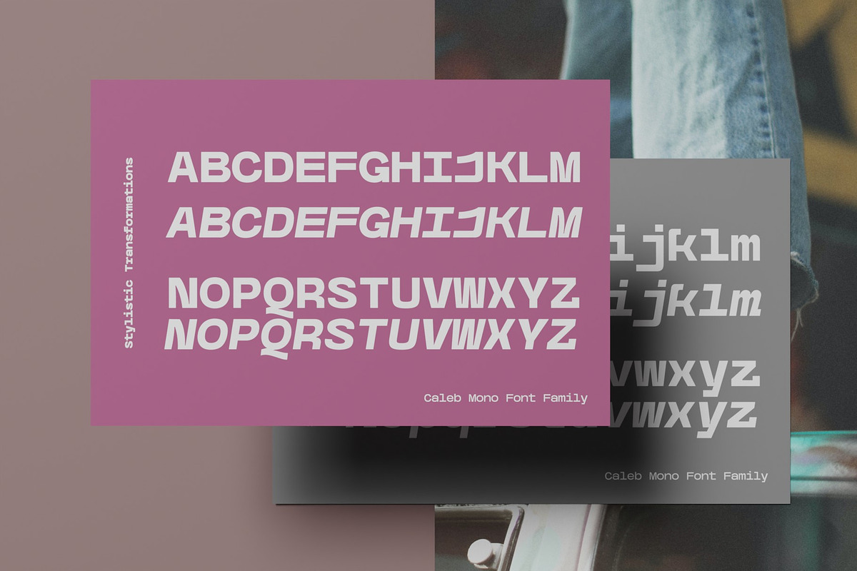 Caleb Mono Font Family, a Sans Serif Font by Ryul Davidson (Photo 5 of 19)
