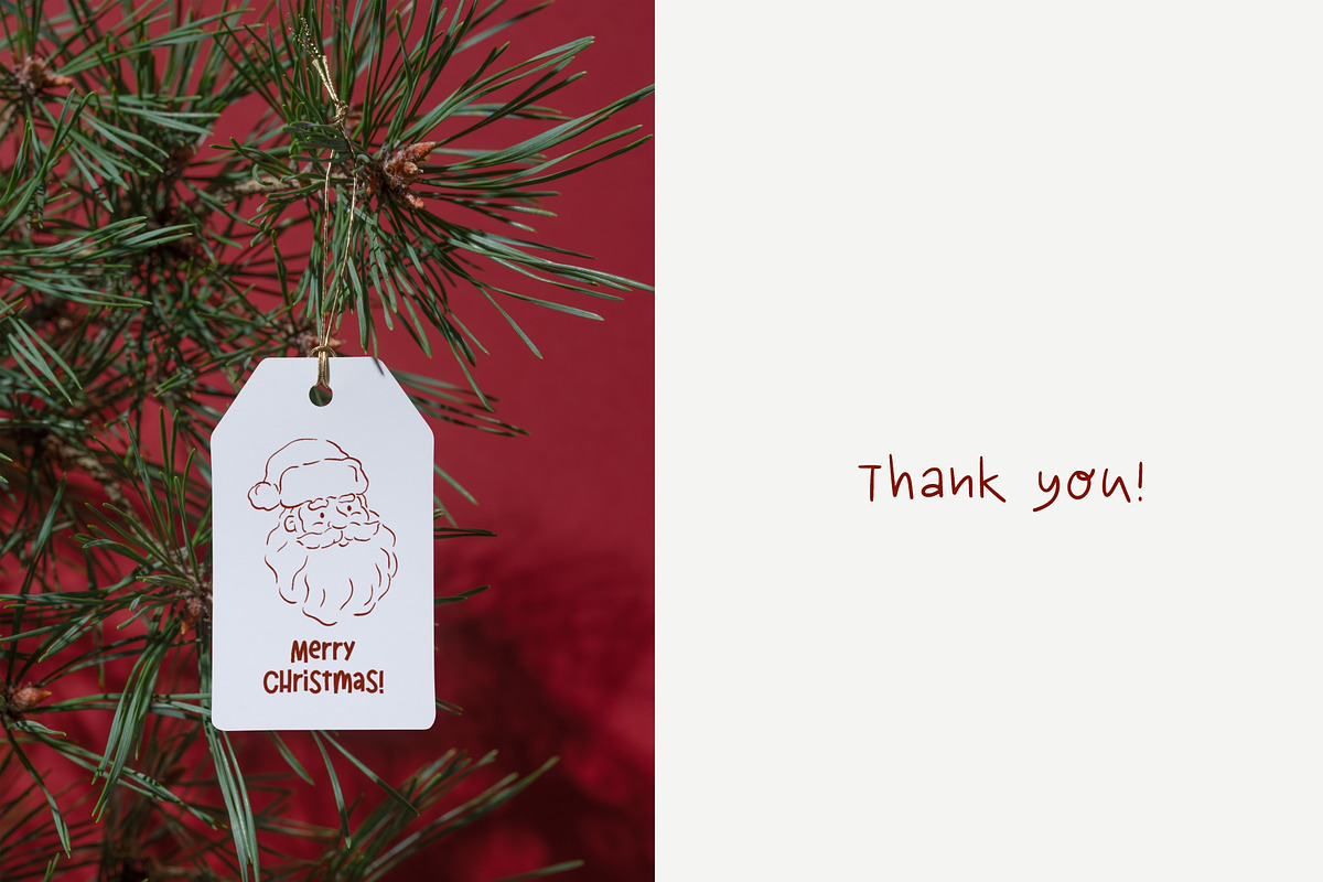 Cute Hand Drawn Whimsy Christmas, a Decorative Illustration by Barkova Nadya (Photo 8 of 8)