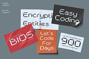 Hecolle – Techno Typeface, a Sans Serif Font by Craft Supply Co. (Thumbnail 4 of 8)