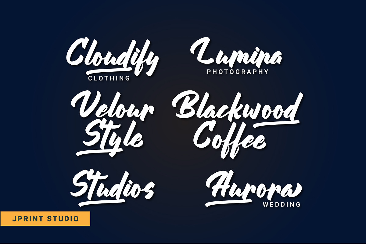 Qasttela Script, a Script Font by JprintStudio (Photo 4 of 5)