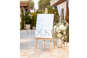 Boho Mockup 18x24 Sign PSD Mockup