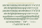 Satari, a Sans Serif Font by Gatype (Thumbnail 9 of 10)