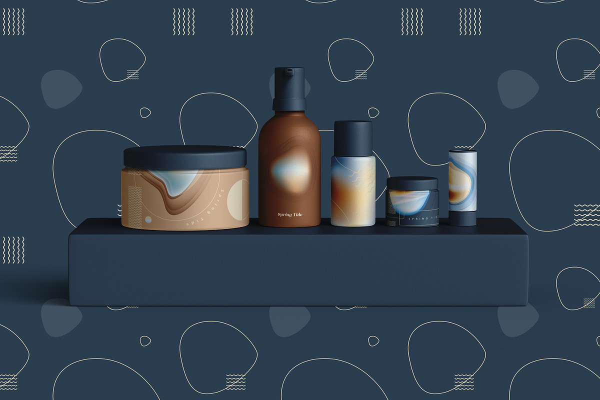 Spring Tide Branding Collection, a Texture Graphic by Polar Vectors (Photo 10 of 11)