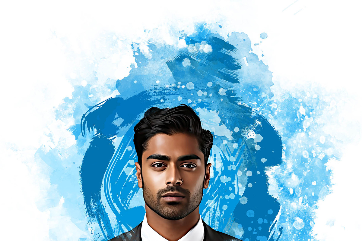 Hand Watercolor Painting Effect, an Action Add-On by Photoshop Action (Photo 11 of 13)