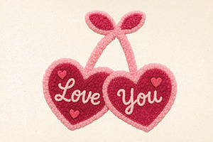 Latch Hook Valentine Png Yarn Valent, an Illustration by DreamPrint404