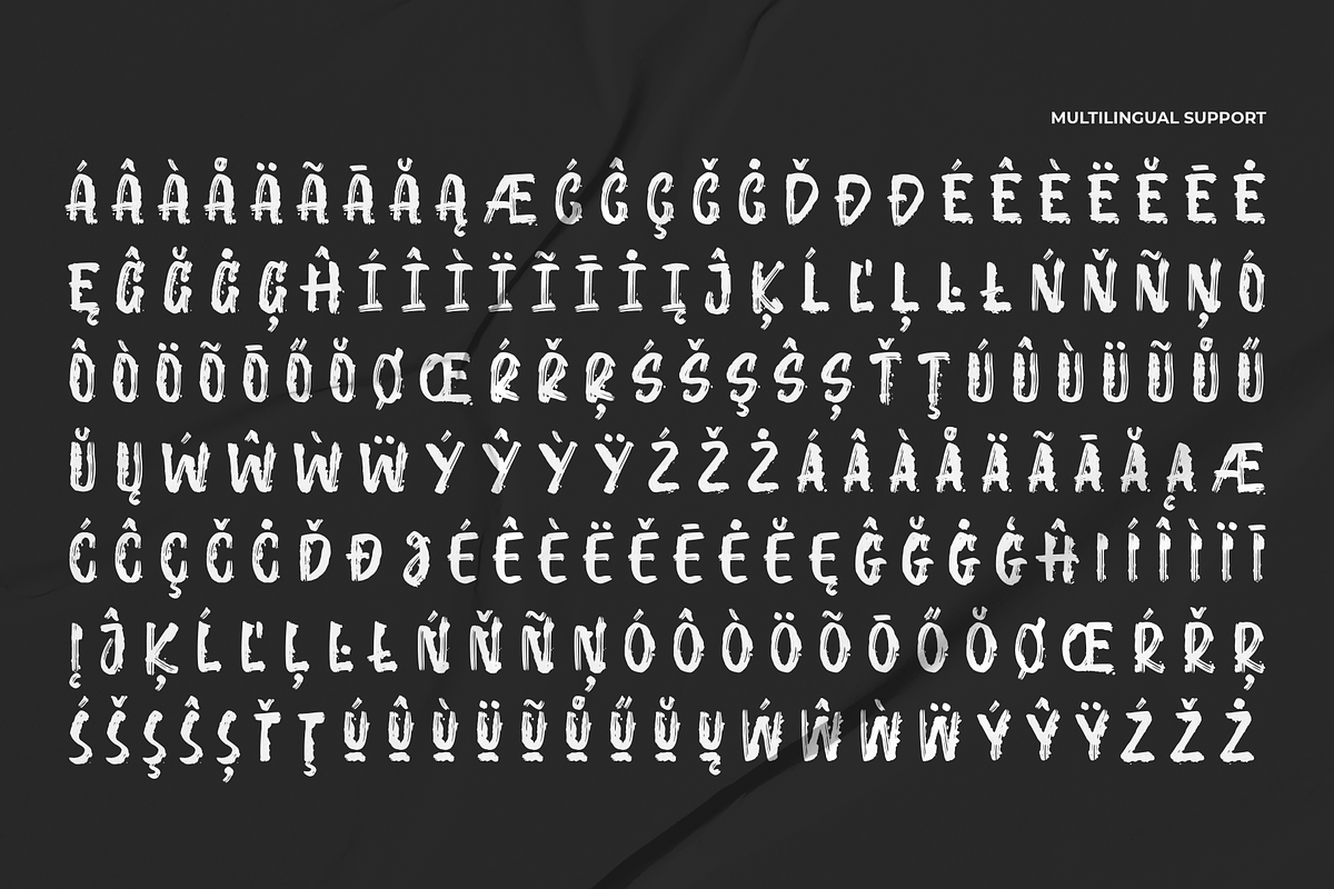Phantom Scratch - A Display Font, a Handwritten Font by Ainun Jinan (Photo 7 of 7)