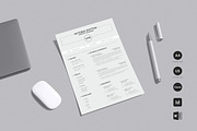 Simple and Clean Resume with Cover, a Resume Template by Studio Temply (Thumbnail 7 of 7)