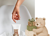 Cute Christmas Woodland Clipart, an Illustration by Pati Paints (Thumbnail 7 of 8)