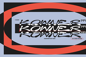 KOWNER – Handwritten Font