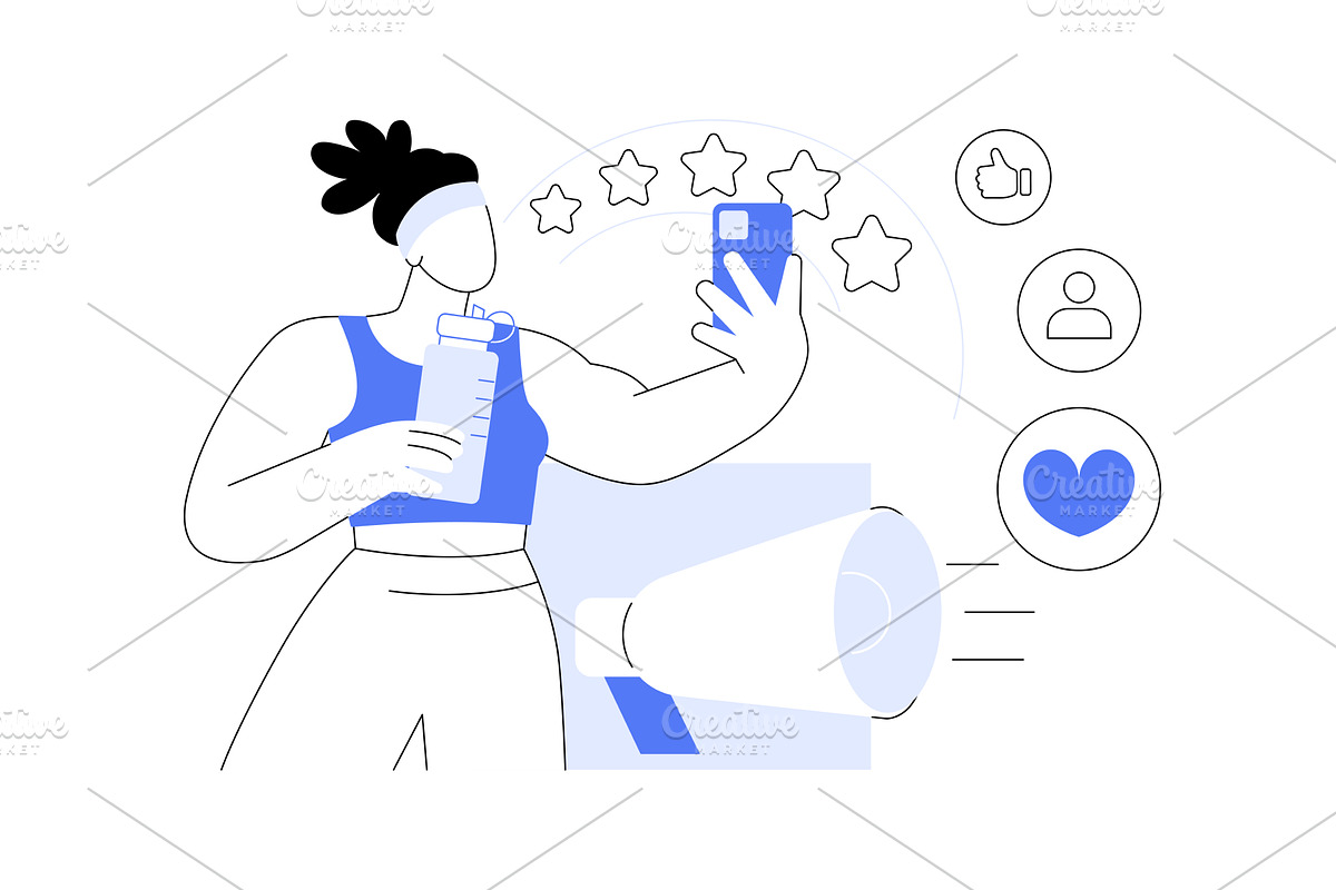 Product promotion isolated cartoon, a Finance Illustration by Visual Generation