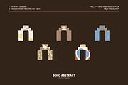 Boho Abstract Vector Objects, an Object Graphic by The Fake PNG (Thumbnail 4 of 5)