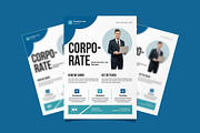 Corporate Flyer Template, a Flyer Template by E-Type (Thumbnail 2 of 3)